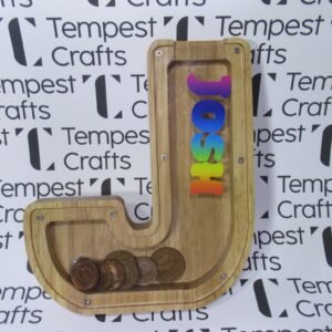 Personalised Letter Money Boxes