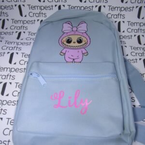 Personalised Little Monsters Backpacks